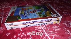 Super Mario Galaxy and Super Mario Galaxy 2 (Nintendo Wii) BRAND NEW SEALED