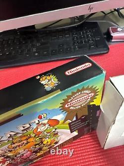 Super Mario Kart SNES Nintendo Complete CIB Box manual Poster Insert Protector
