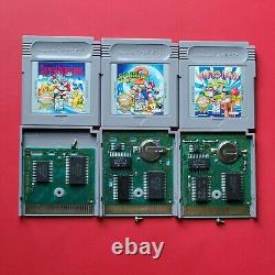 Super Mario Land 1 2 3 Nintendo Game Boy Original Lot 3 Games Authentic Saves