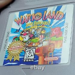 Super Mario Land 1 2 3 Nintendo Game Boy Original Lot 3 Games Authentic Saves