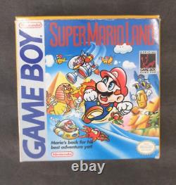 Super Mario Land (Nintendo Game Boy 1989) CIB Box, Manual, Plastic Insert