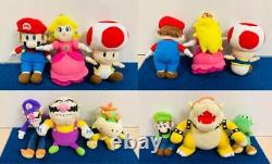 Super Mario Party 9 Plush Toy Doll Lot Set Bulk Sale Sanei Nintendo Luigi Peach