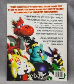 Super Mario RPG Legend Of The Seven Stars Official Nintendo Player's Guide SNES