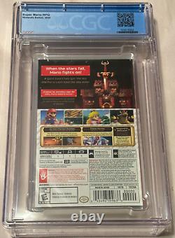 Super Mario RPG Nintendo Switch CGC Graded 9.8 A++ Uncirculated from Sealed Case