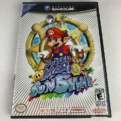 Super Mario Sunshine (Nintendo GameCube, 2002) NFR with manual