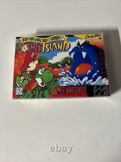 Super Mario World 2 Yoshi's Island SNES (Super Nintendo, 1995) Tested & Working