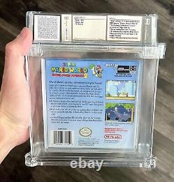 Super Mario World GBA Super Mario Advance 2 Wata 9 with A+ Seal Graded Video Game