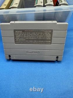 Super Nintendo Cardridges Games Choose Your Title All Tested Work Authentic