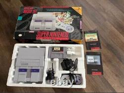 Super Nintendo Mario All-Stars bundle complete inbox