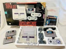 Super Nintendo SNES Super Set Super Mario World Edition, TESTED