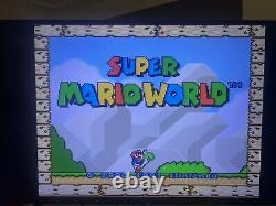 Super Nintendo SNES Super Set Super Mario World Edition, TESTED