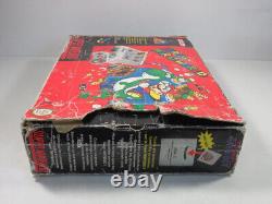 Super Nnintendo Pack Super Mario World Pal-fr Console (complete Damaged Box)