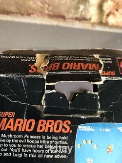 Vintage Nintendo NES Mario Bros Game 1987 Complete Mattel 5 Screw Super Mario