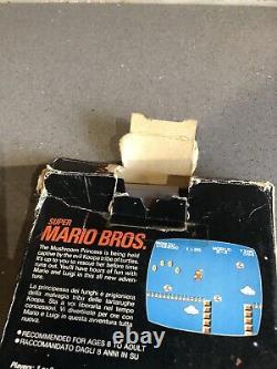 Vintage Nintendo NES Mario Bros Game 1987 Complete Mattel 5 Screw Super Mario