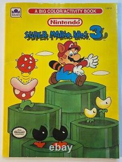 Vintage Super Mario Bros. 3 By Nintendo 1991 softcover