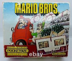 Vintage Super Mario Bros. (Nintendo Game & Watch, 1983) CIB Tested