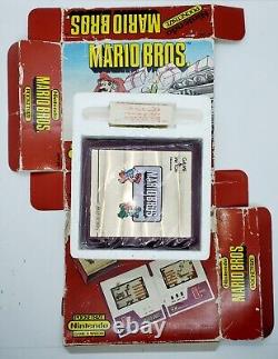 Vintage Super Mario Bros. (Nintendo Game & Watch, 1983) CIB Tested