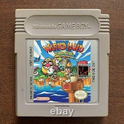 WARIO LAND SUPER MARIO LAND 3 Game Boy Game 100% Complete