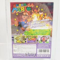 WATA certificate 8.5 Complete Super Mario 64 Nintendo 64 Japanese N64