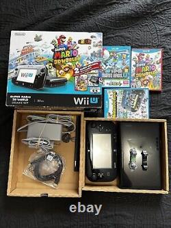 Wii U Console Super Mario 3D World In Box With Games, 3D World Still Sealed